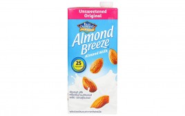 Blue Diamond Almond Breeze Almond Milk Unsweetened Original  Tetra Pack  946 millilitre